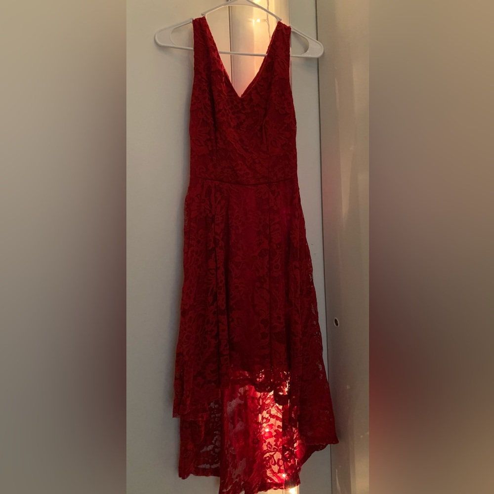 Elegant Floral Lace Dress